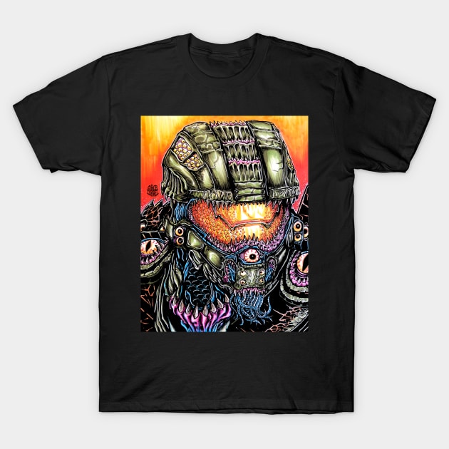 Monster Warrior T-Shirt by Robisrael